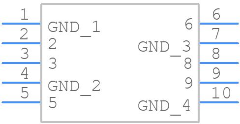 BNP002-03 - Murata Electronics - PCB symbol