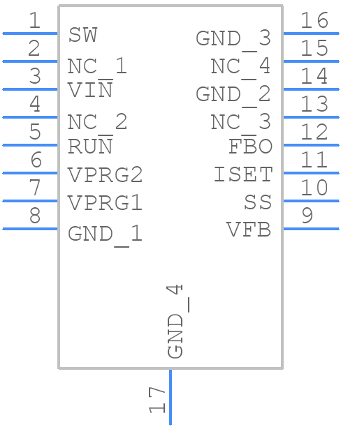 LTC3630AMPMSE#PBF - Analog Devices - PCB symbol