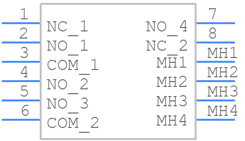 SK-23D05-G 5 - Multicomp Pro - PCB symbol