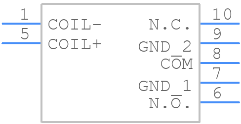 ARS1003 - Panasonic - PCB symbol