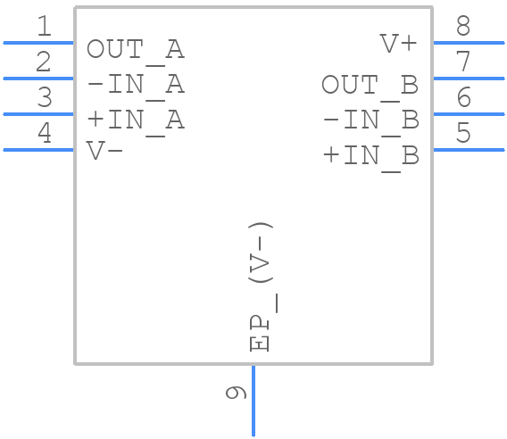 LTC6247IDC#TRMPBF - Analog Devices - PCB symbol