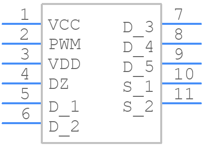 NV6115 - 100y - PCB symbol