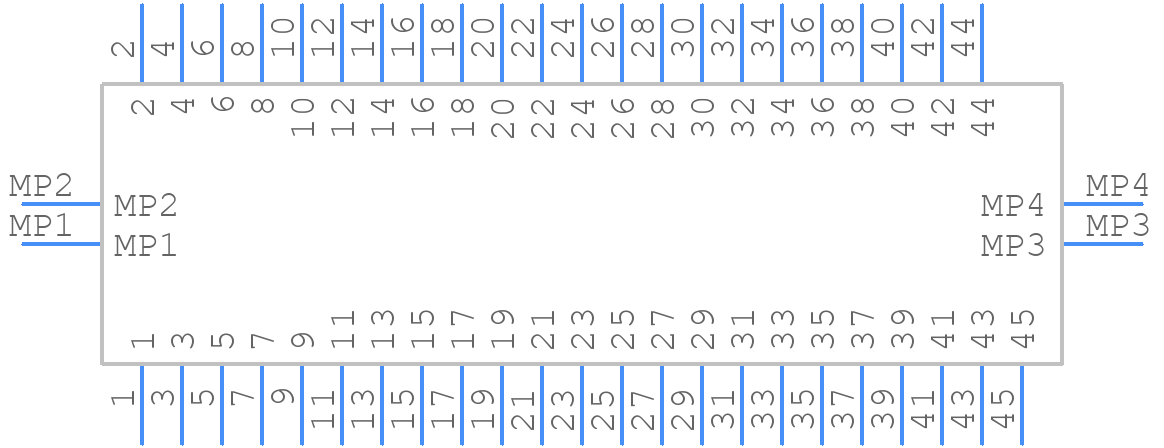 501951-4510 - Molex - PCB symbol