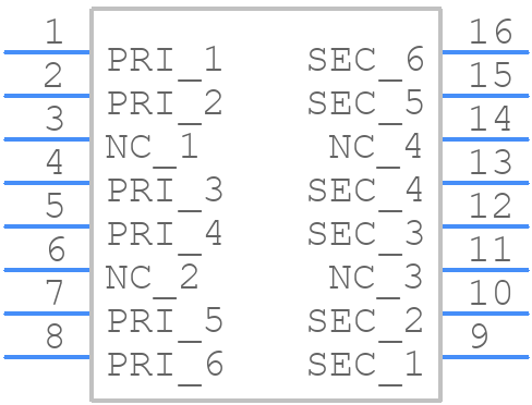 PE-68602 - Yageo Group - PCB symbol