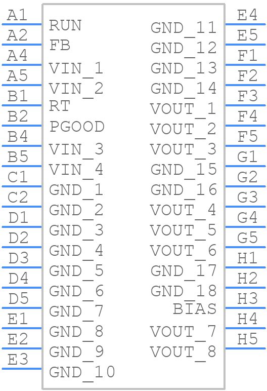 LTM8029MPY#PBF - Analog Devices - PCB symbol