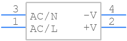 NFM-10-5 - Mean Well - PCB symbol