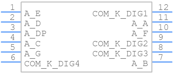 3461AS - XLITX Technology - PCB symbol