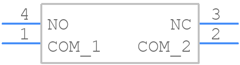 206-121ST - CTS - PCB symbol