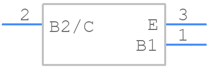 2N2646 - NTE ELECTRONICS - PCB symbol