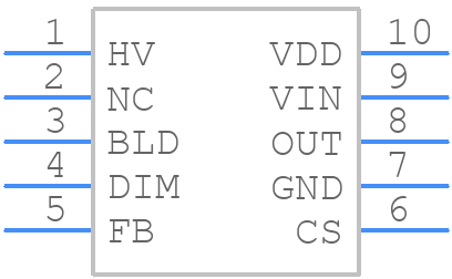 NCL30170ADR2G - onsemi - PCB symbol