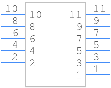 1719730111 - Molex - PCB symbol