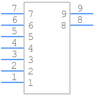 5033950710 - Molex - PCB symbol