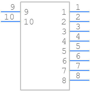 172310-3208 - Molex - PCB symbol