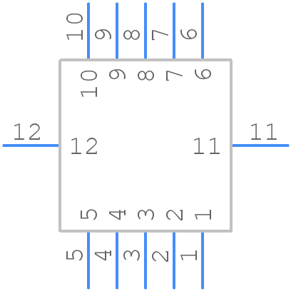 430451017 - Molex - PCB symbol