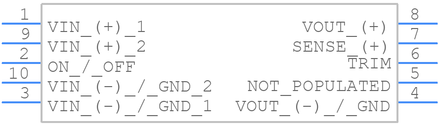 i7A24045A033V-0C1-R - TDK - PCB symbol
