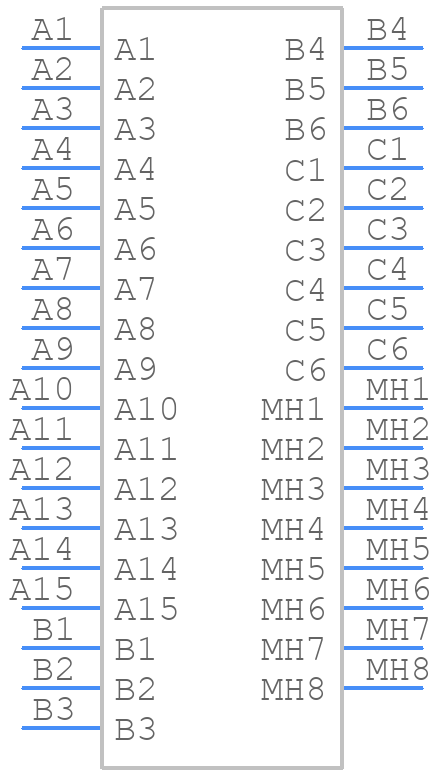 999-H15-PS2L571 - NorComp - PCB symbol
