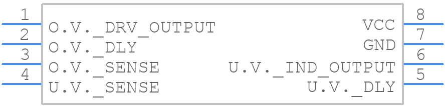 MC3425P1G - onsemi - PCB symbol