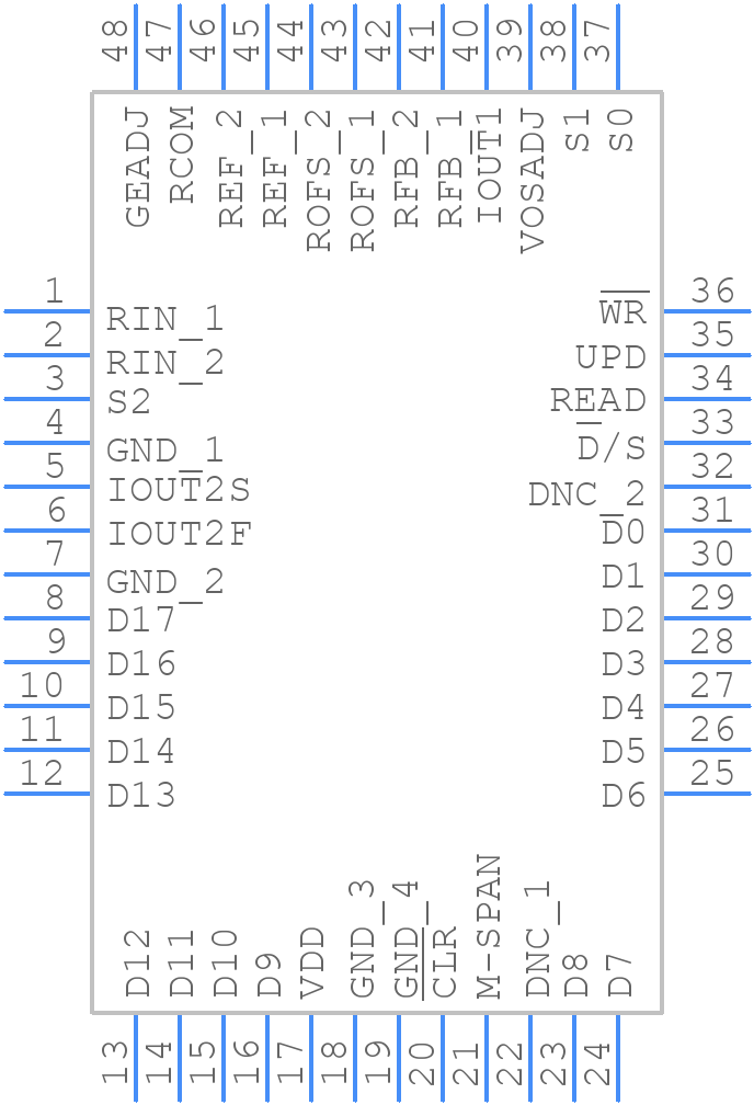 LTC2757AILX#PBF - Analog Devices - PCB symbol