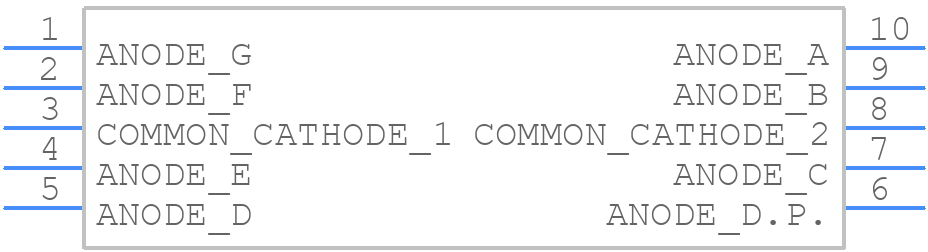 LTS-4301JR - Lite-On - PCB symbol