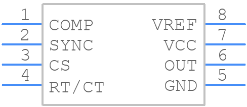 MAX5071AAUA+T - Analog Devices - PCB symbol