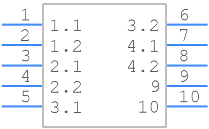 431607304 - Molex - PCB symbol