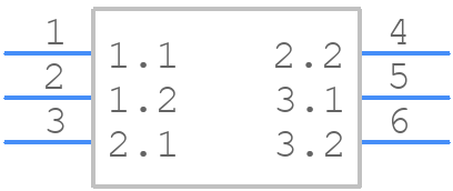 431600306 - Molex - PCB symbol