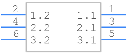 460071103 - Molex - PCB symbol