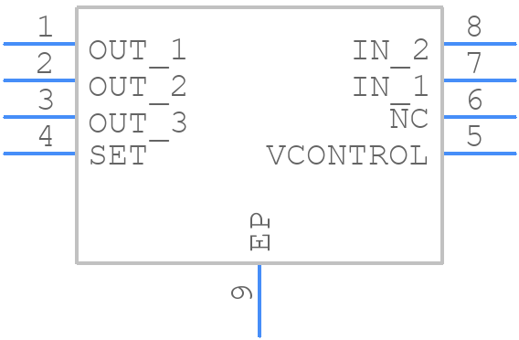 LT3080EDD#PBF - Analog Devices - PCB symbol