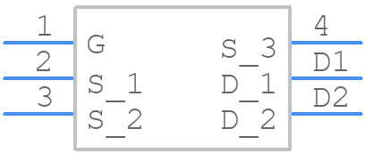 PSMNR90-40SSH - Nexperia - PCB symbol