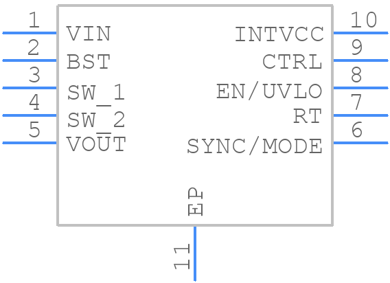 lt8338 - Analog Devices - PCB symbol