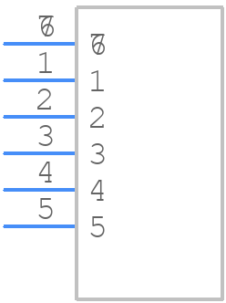 1053111405 - Molex - PCB symbol
