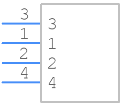 1053112402 - Molex - PCB symbol