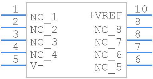 5962-8759401YA - Texas Instruments - PCB symbol