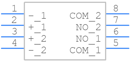 ST2-L2-DC12V - Panasonic - PCB symbol