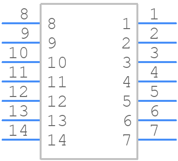 172316-1107 - Molex - PCB symbol