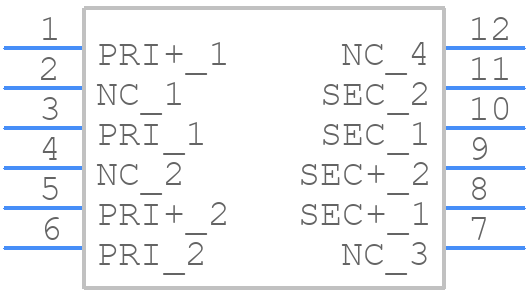 11328-T080 - Sumida - PCB symbol