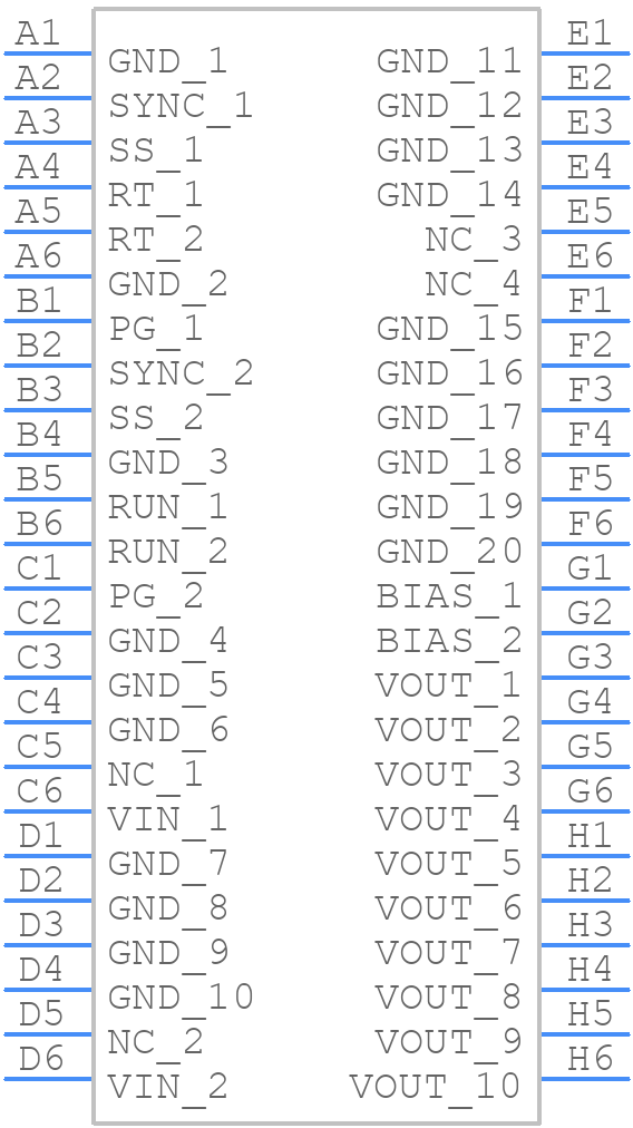 LTM8003IY-3.3#PBF - Analog Devices - PCB symbol