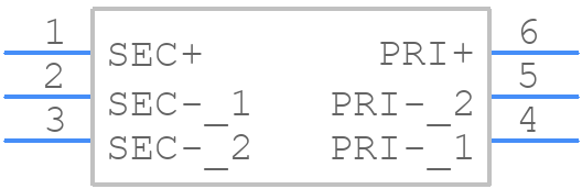 WBT25-1SLD - COILCRAFT - PCB symbol