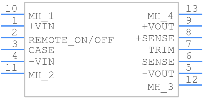 QSB15048S12 - XP POWER - PCB symbol
