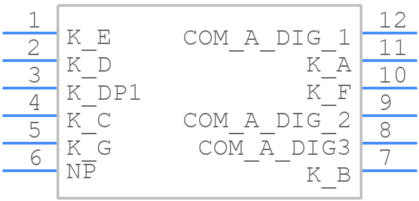 XDUR09A3 - SunLED - PCB symbol