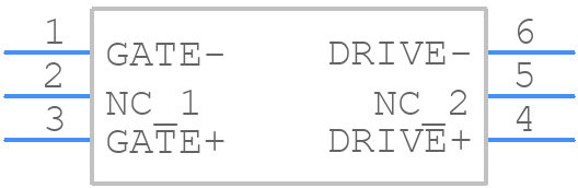 MTBAUGDT250251-LF - Vishay - PCB symbol