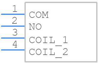 HF49FD/012-1H11TF - Hongfa - PCB symbol