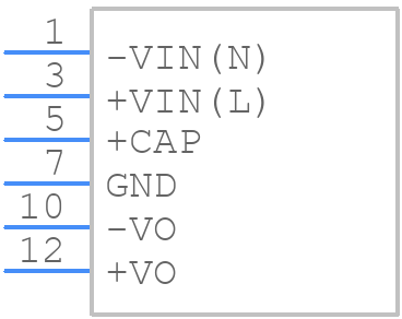 LS01-15B12S - Mornsun Power - PCB symbol