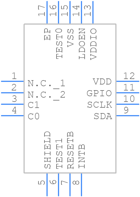 LDS6202NTGI8 - Renesas Electronics - PCB symbol