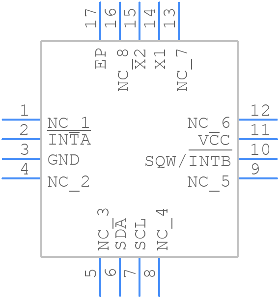 1337GNLGI8 - Renesas Electronics - PCB symbol