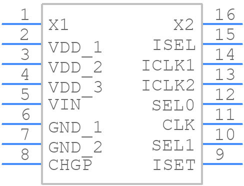 2059GI-02LFT - Renesas Electronics - PCB symbol