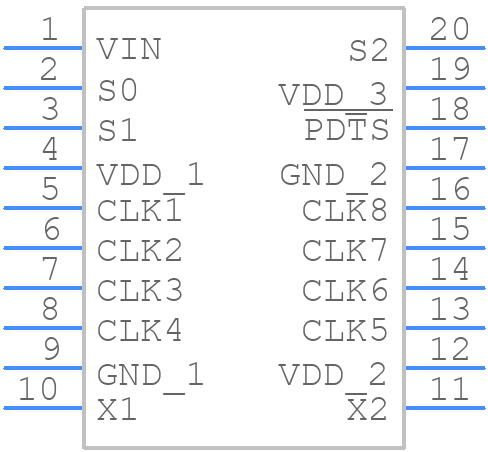 270PGLF - Renesas Electronics - PCB symbol