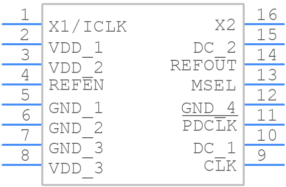 548G-05LFT - Renesas Electronics - PCB symbol