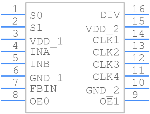 581G-02ILFT - Renesas Electronics - PCB symbol