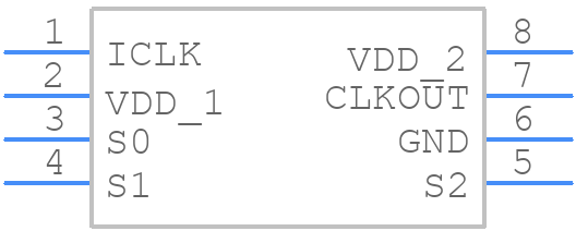 5P50902DVGI - Renesas Electronics - PCB symbol
